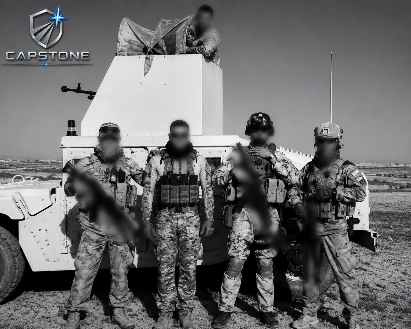 Capacity-building and operational mentoring alongside security forces in complex border environments.